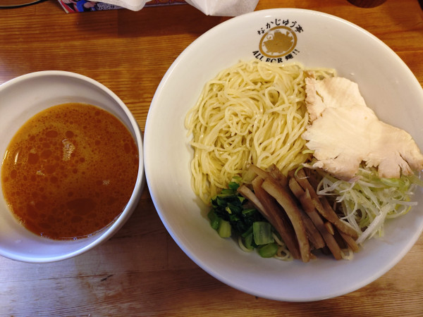 「つけ麺＋大盛」@らーめんや なかじゅう亭 高崎市通町本店の写真