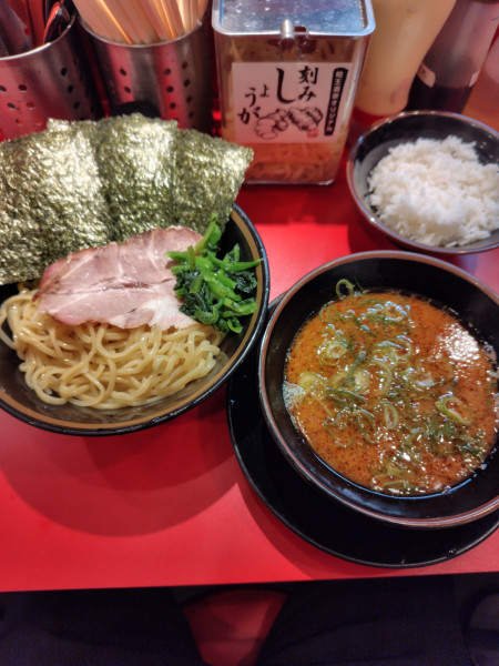 「つけ麺￥980」@王道家直伝 家系ラーメン 本ごう家王道乃印の写真