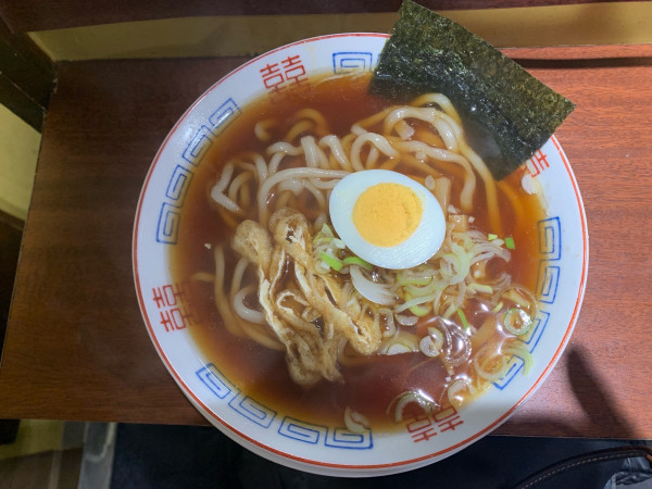 「朝ラー」@大井町立食い中華蕎麦 いりこ屋の写真