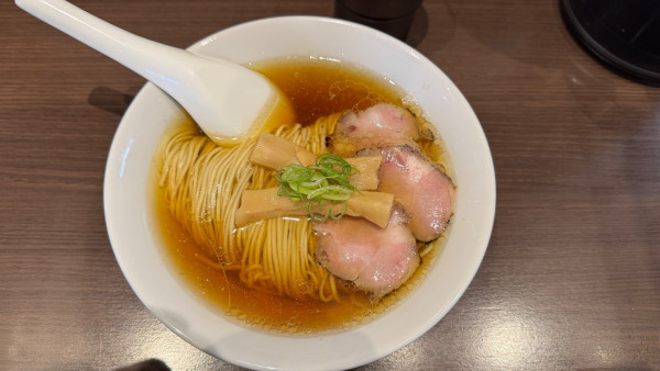「名古屋コーチンの炙り中華そば」@寿製麺よしかわ 坂戸店の写真