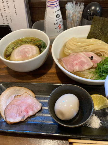 「特製つけ麺、醤油」@だれやめやの写真