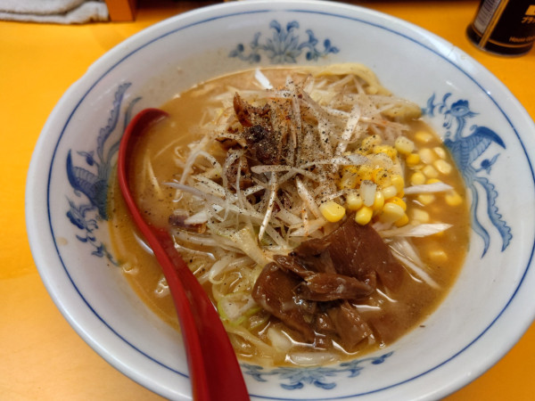 「ねぎ味噌ラーメン900円」@熊ぼっこの写真