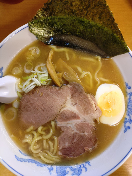 「豚骨醤油 太麺 850円」@ラーメン きむら屋の写真