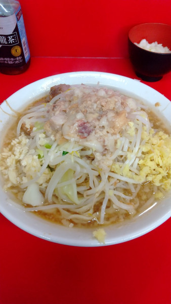 「小ラーメン タマネギ」@ラーメン二郎 大宮公園駅前店の写真