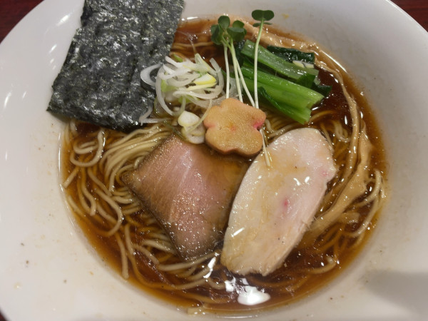 「中華そば：820円」@中華そば 極字の写真