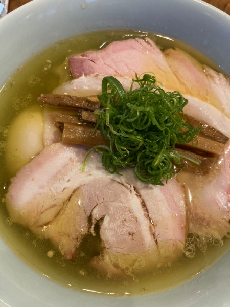 「特製塩そば」@中華そば しば田の写真