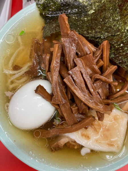「特上中華そば塩」@邦ちゃんラーメン 両国店の写真