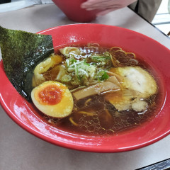 郡山駅前ラーメン 角麺の画像