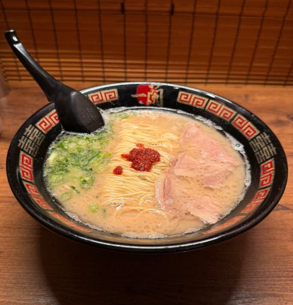 「天然豚骨（￥1080）」@一蘭 新橋店の写真