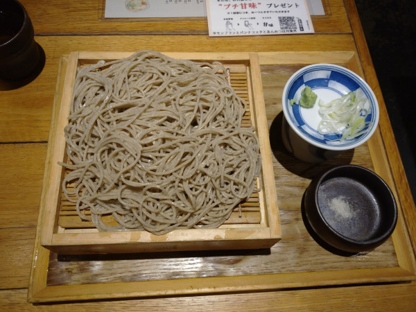 「せいろ（780円）＋大盛り（0円）」@じねんじょ庵 武蔵小杉店の写真