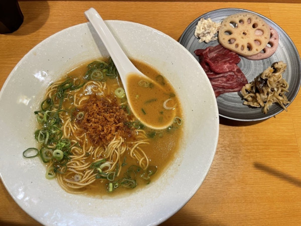 「和牛白湯ラーメン」@麺ZINさいとうの写真