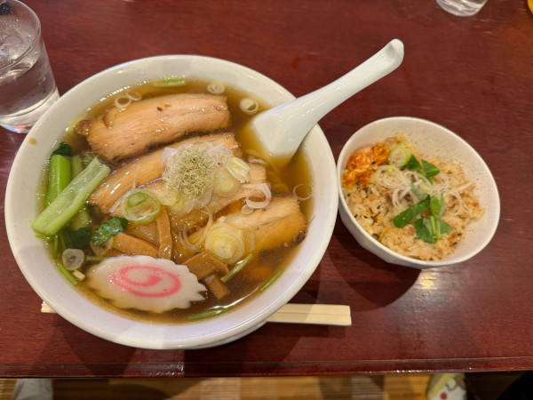 「チャーシューメン、くにや飯」@佐野らーめん くにやの写真