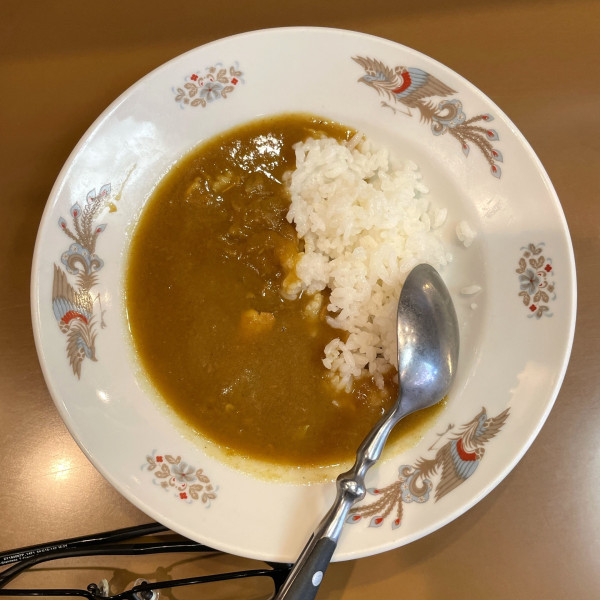 「カレーライス（Bセット）」@ラーメンと餃子の店 水岡の写真