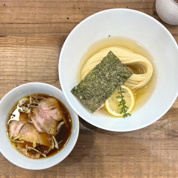 「昆布水つけ麺 醤油」@3931WORKS.の写真