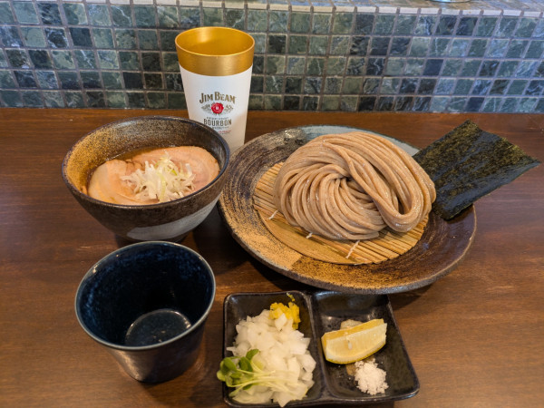 「汁並つけ麺大➕スープ増し」@麺屋みつば＋クローバーの写真