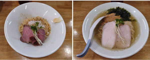 「しじみ蕎麦(塩)¥960+トリュフ和え玉ロービー乗せ¥500」@しじみ中華蕎麦 イツ花の写真