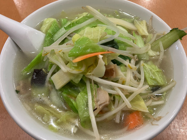 「野菜タンメン　890円」@中国家常菜・同心房の写真