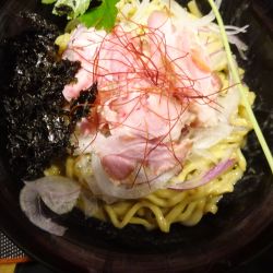 濃厚牡蠣まぜそば（1500円）