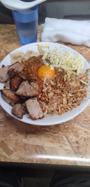 「(限定)ﾐｰﾄｿｰｽ汁なし」@自家製麺 まさき（非乳化） 2号店の写真