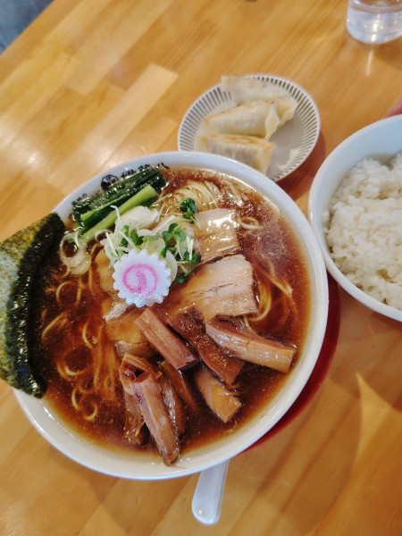 「中華そば(大)(790円)」@築地の中華そば 伊蔵八の写真