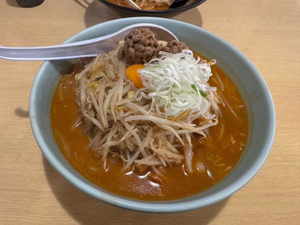 「キムチW納豆 大盛　1200」@柳家 仙台東口店の写真