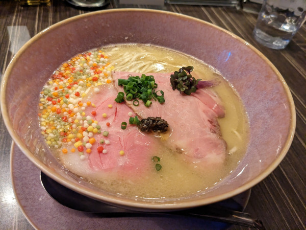 「トリュフポルチーニ」@中華蕎麦 三藤の写真