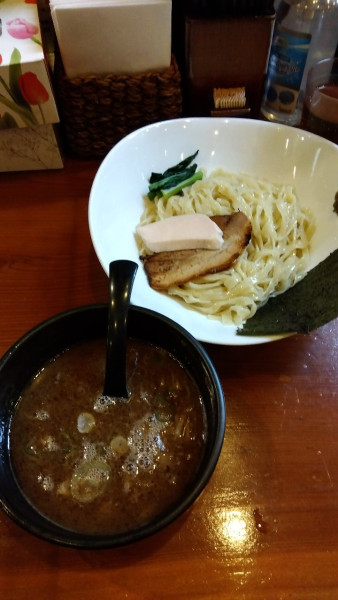 「濃厚鶏白湯つけ麺」@三代目麺処 「まるは」極 船橋店の写真