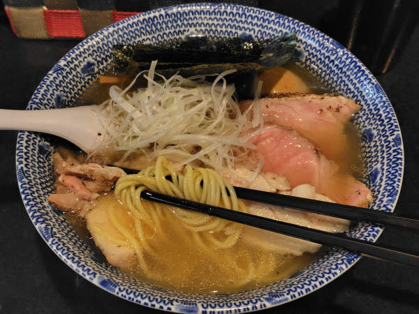 「特製塩らーめん·ごはん(小)」@麺心 國もとの写真