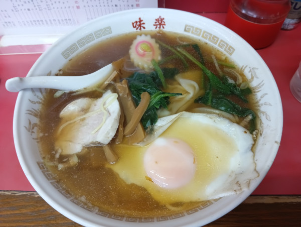 「ワンタン麺(¥550)」@中華料理 味楽の写真