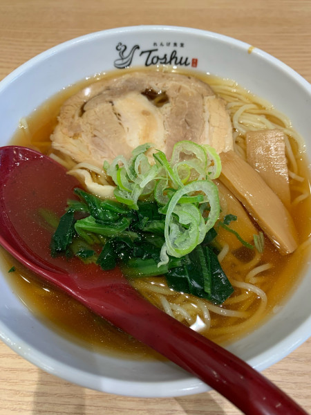 「半ラーメン」@れんげ食堂 Toshu イオン西新井店の写真