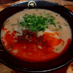 本赤味　：バリかた　＋替玉：粉落とし