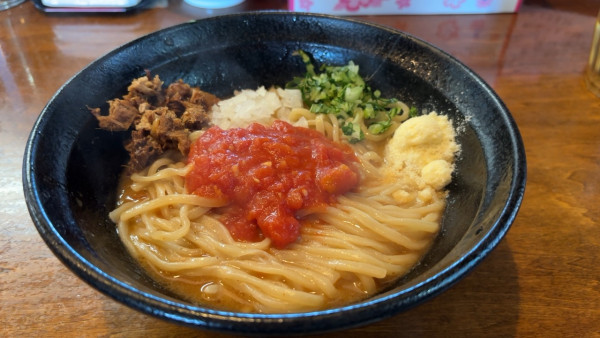 「エビまぜそば980円」@はりけんラーメンの写真