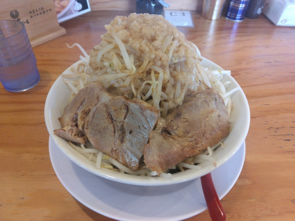 「虎次郎ラーメン並1133円、ヤサイアブラマシマシ」@麺ノ虎次郎Zの写真