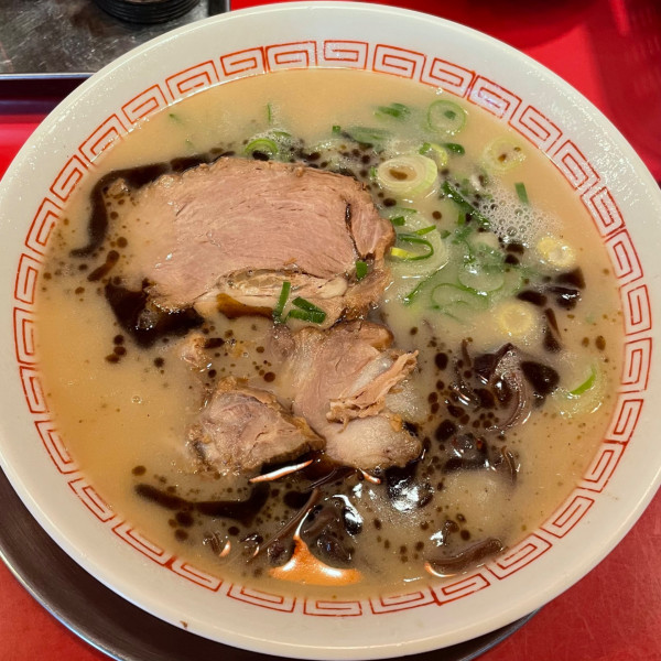 「熊本ラーメン 600円」@ラーメン 赤組の写真