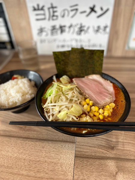 「超乳化濃厚辛味噌ラーメン2辛」@七代目武道家の写真