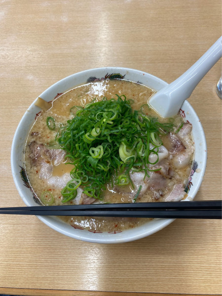 「こってりラーメン大盛」@来来亭 福山蔵王店の写真