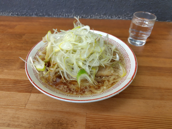 「背油ネギラーメン¥1000」@喜多方食堂 浅草本店の写真