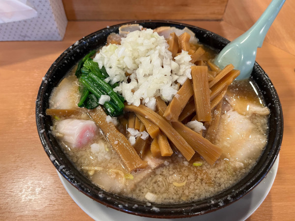 「メンマチャーシュー麺」@大むら食堂の写真