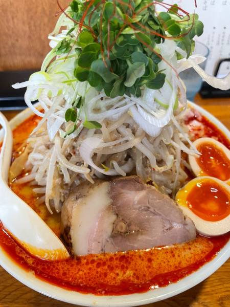 「白湯辛味噌」@麺屋 鶏口の写真