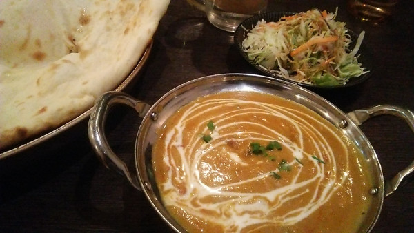 「シングルカレーセット チキン 900円」@ナマステ 本郷三丁目店の写真