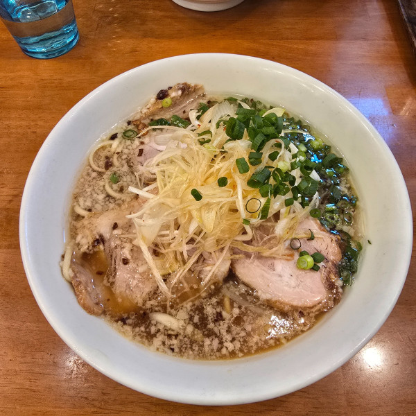 「【限定】あのネギチャーシューメン」@麺屋 Hulu-luの写真