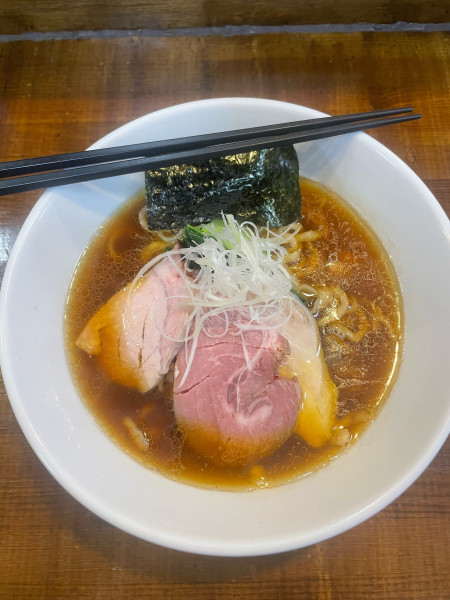 「醤油ラーメン　チャーシュー丼」@麺屋 龍の写真