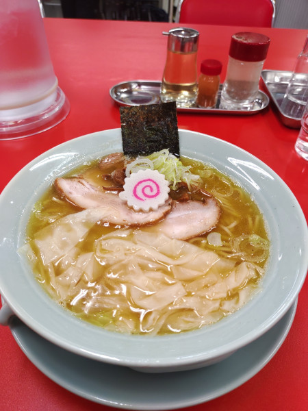 「ワンタンらーめん」@千住 チャーシュー軒の写真