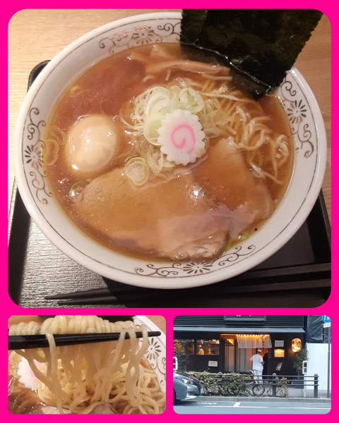 「味玉中華そば」@中華そば 勝本の写真