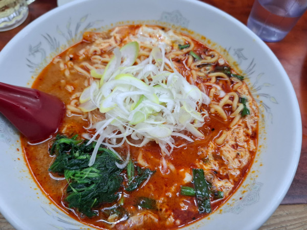 「ドラたんたん麺辛さ上級９５０円」@らーめん ドラごんちの写真