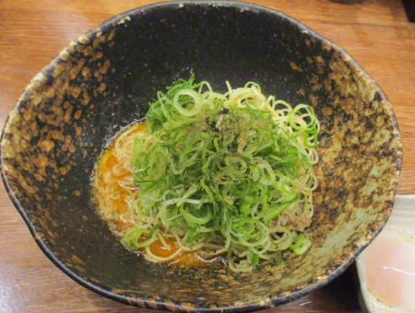 「汁なし担担麺(並・2辛)+温泉玉子 770円+100円」@汁なし担担麺専門 キング軒 中野店の写真