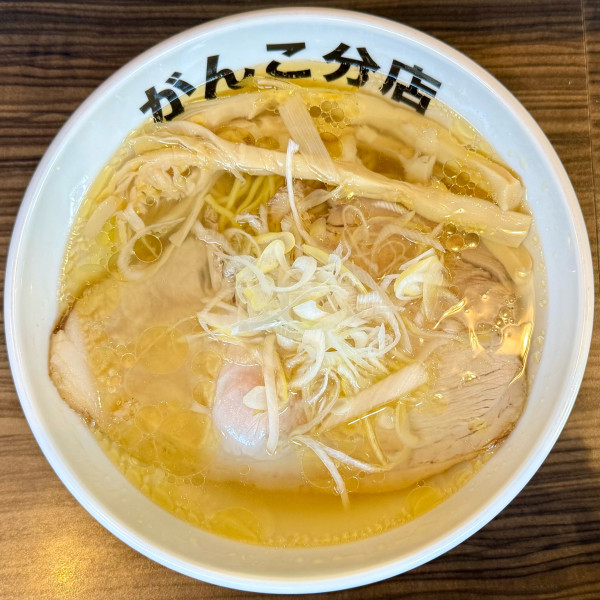 「塩モモ（麺少なめ）¥950」@元祖一条流がんこ 総本家(二代目)の写真