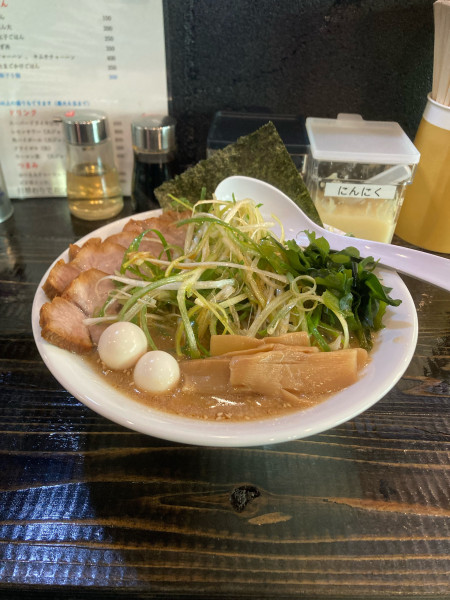 「みそねぎチャーシュー」@東京とんこつ。の写真