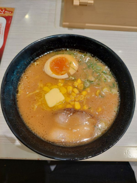 「北海道味噌バターコーンラーメン」@はま寿司 ウィラ大井店の写真