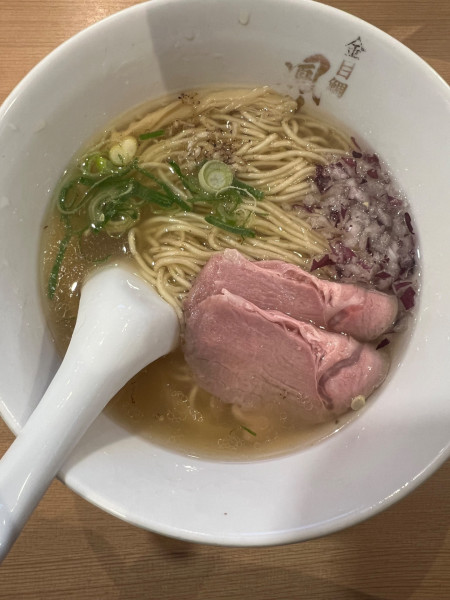 「金目鯛らぁ麺900円」@らぁ麺 鳳仙花の写真